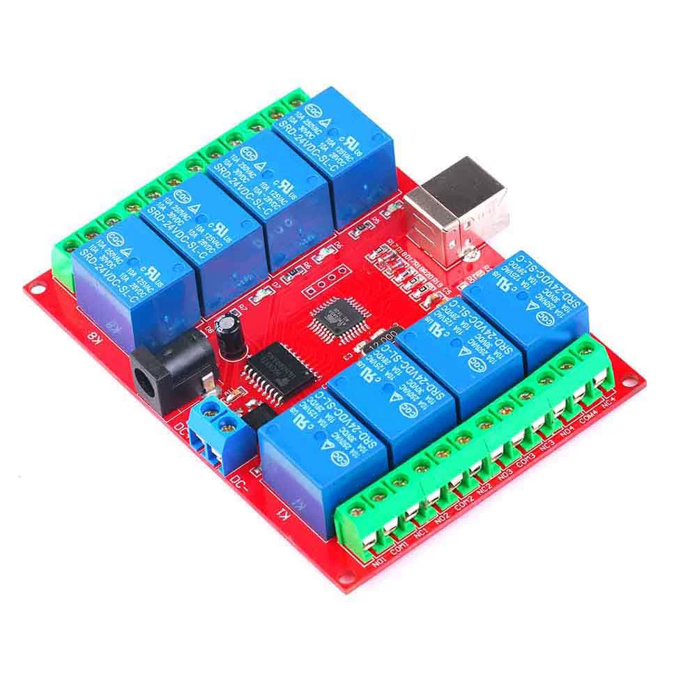 Relay, smart control panel, switch key, laptop, controller, module, 5v, 12v, 24v