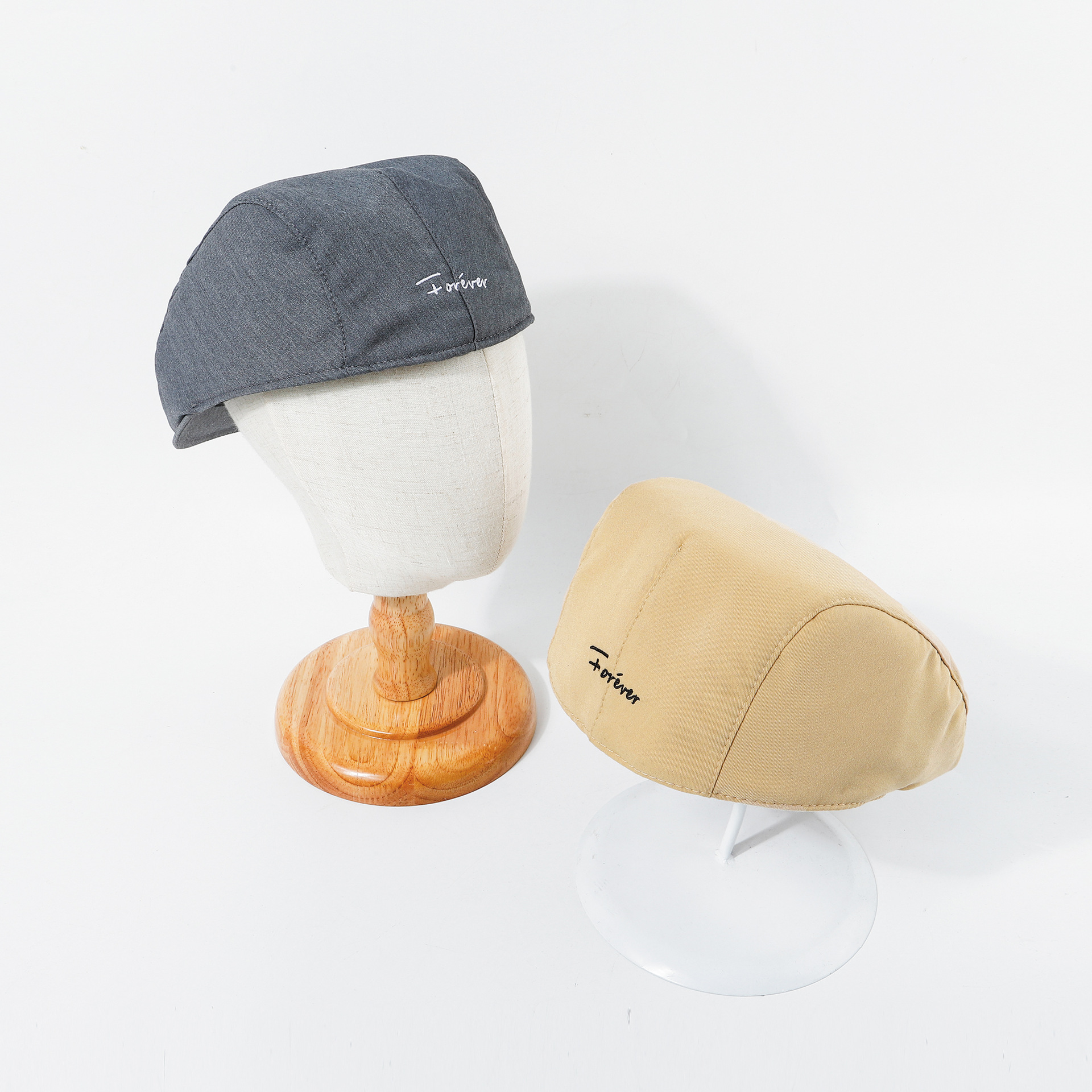 Mode Anti-usure Béret Femmes Été Section Mince Marée Masculine Capuchon Avant Sauvage Britannique Casquette De Peintre Rétro En Gros Nihaojewelry display picture 4