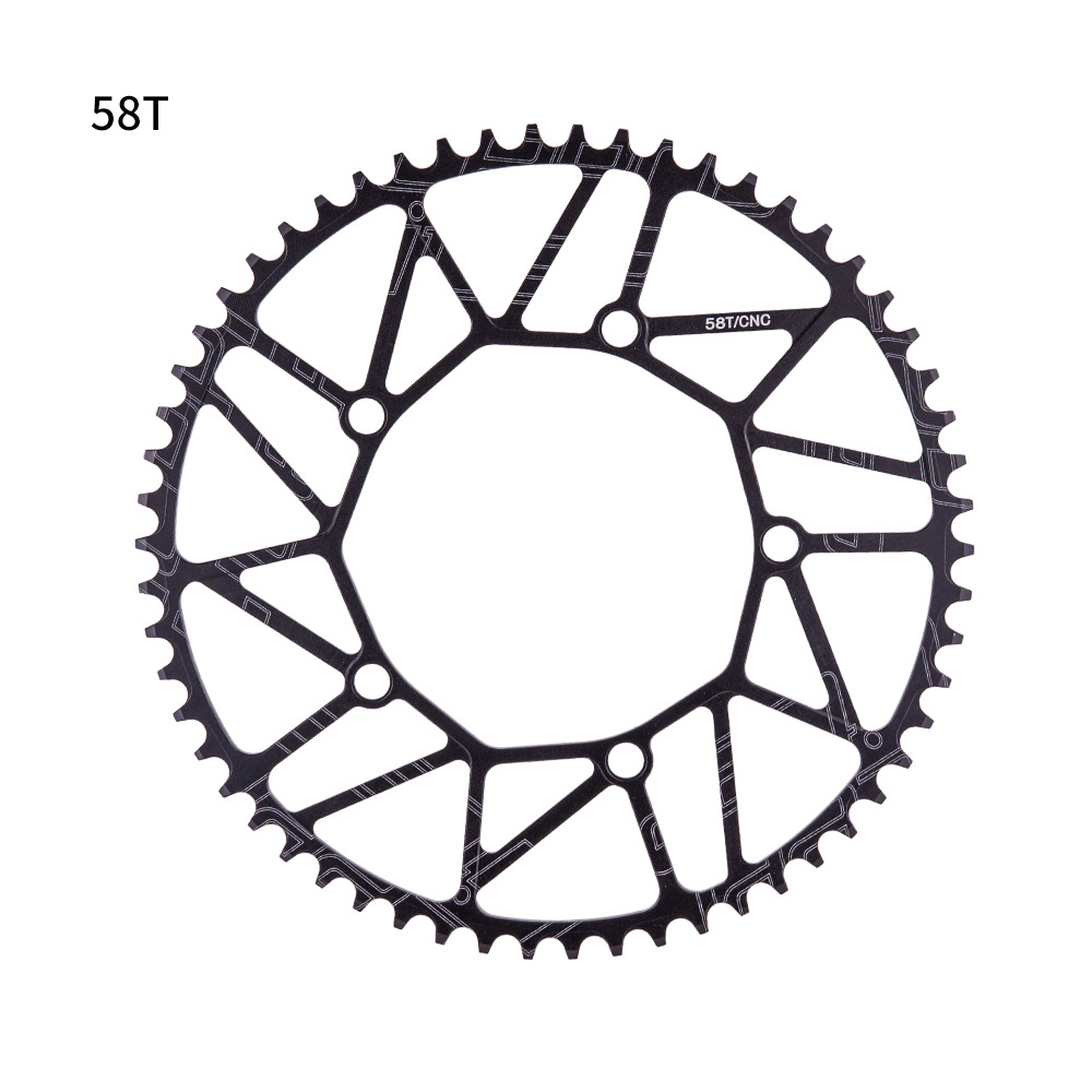 ZTTO/Litepro Dientes positivos y negativos 50 52 54 56 58T Disco único 130BCD Disco al por mayor