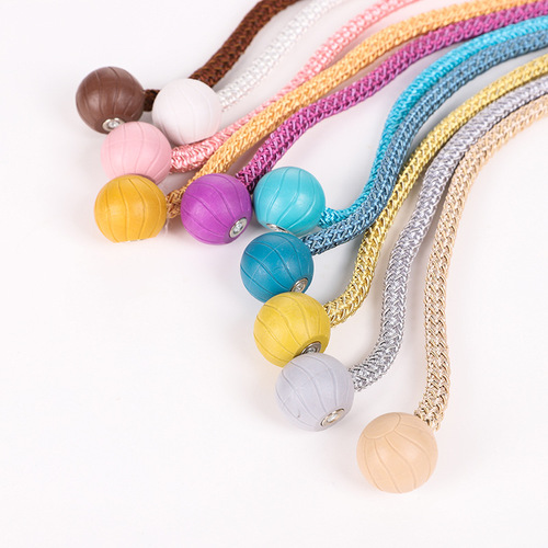 Factory-supplied curtain tie-down magnetic hooks, minimalist style magic ball magnetic hooks, no-drilling modern curtain magnetic fasteners