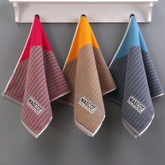 New 32-ply Cotton Striped Towel Wholesale Home Daily Use Soft Absorbent Pure Cotton Towel