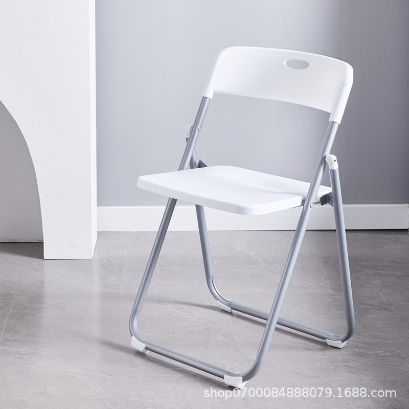 Silla plegable de plástico, oficina o exposición, moderna, venta directa de fábrica