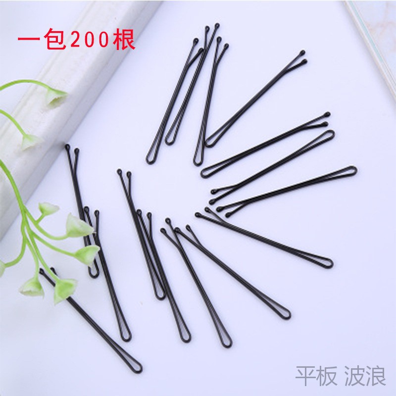 一字夹厂家现货批发， 发夹 高档不掉漆发卡、TB批发，波浪夹可选