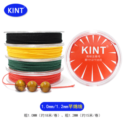 Cotton Elastic force Pendant Rope weave Rope necklace Wenwan Beads Hand string Bead Tibetan silver parts Separated beads