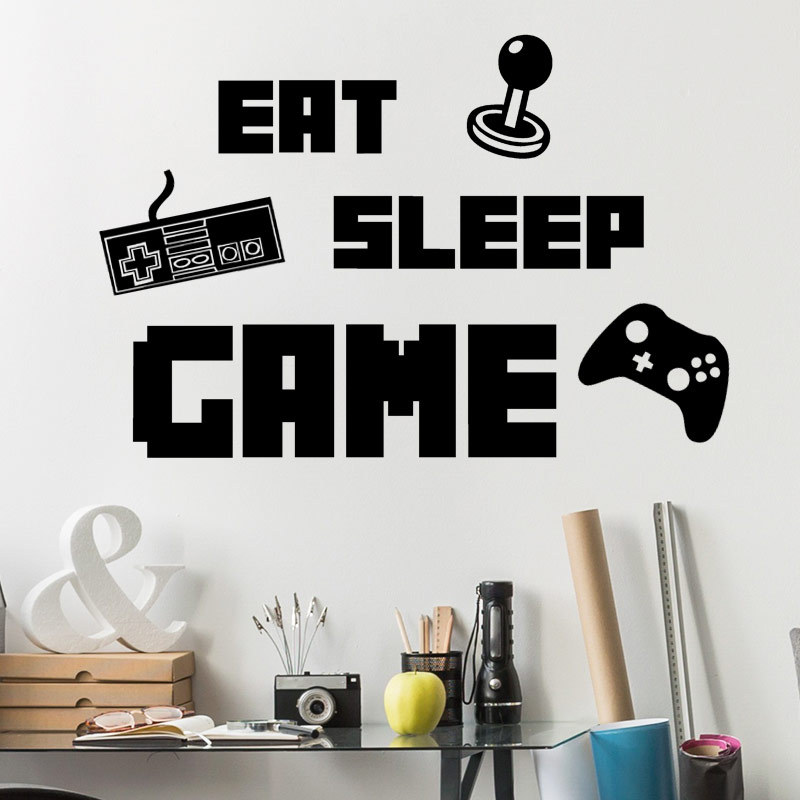 Fashion New Game Console Fun Home Wall Stickers Decoration Wholesale display picture 5