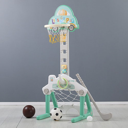 Wholesale Children's Indoor Basketball Hoop Combo Multifunctional Adjustable Baby Ball Toys Household Shooting Frame