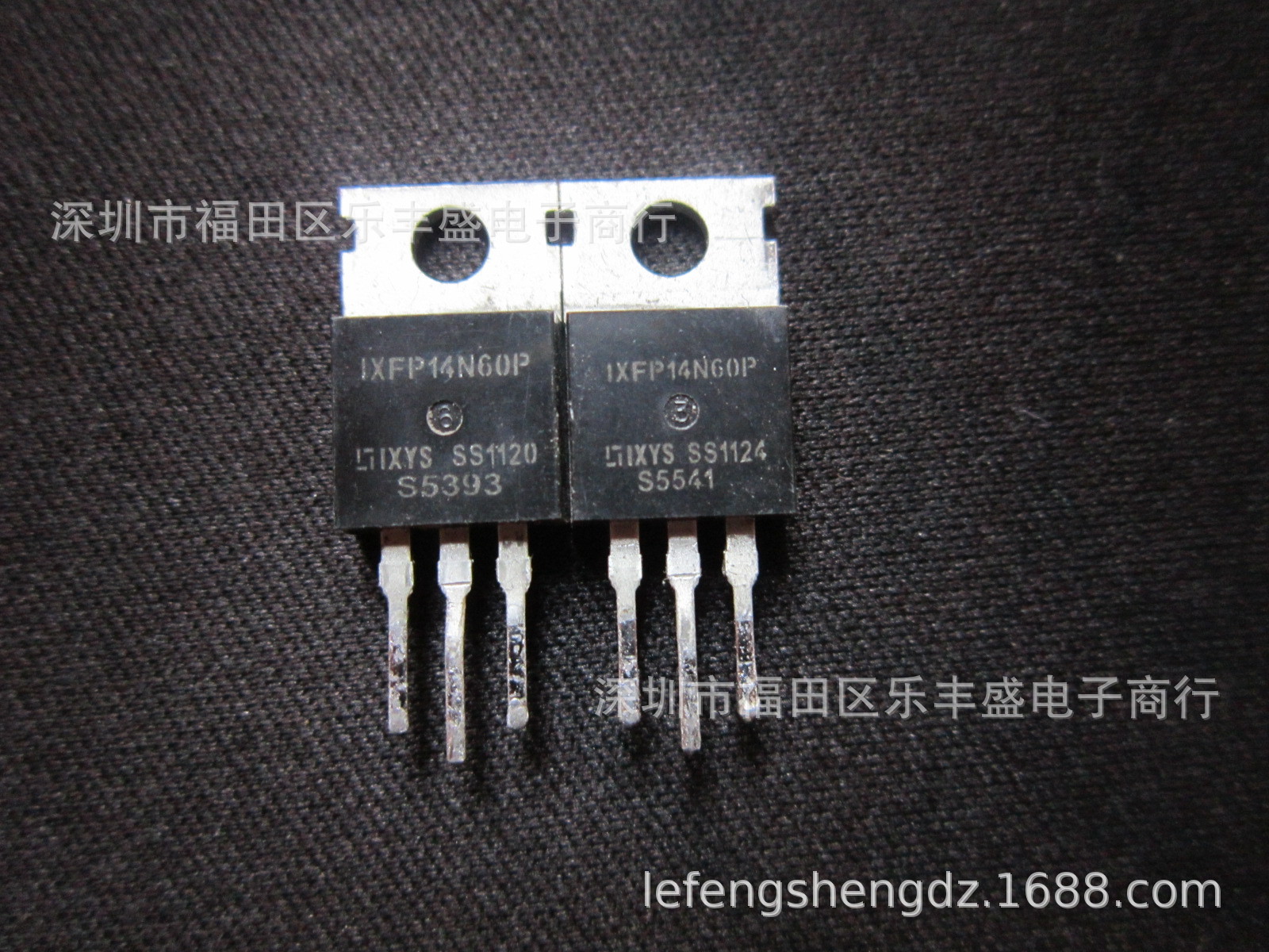 IXFP14N60P 拆机IXYS TO-220 N通道 功率MOSFET 14A 600V