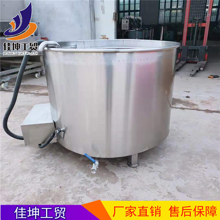 电加热猪头猪蹄去毛松香锅 小型松香锅 导热油松香锅 不锈钢制造