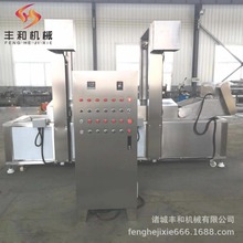 椒盐排条油炸流水线 芝麻球油炸流水线 小龙虾油炸流水线厂家