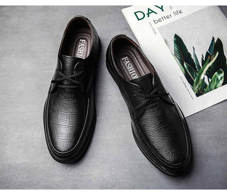 Scarpe uomo in pelle - scarpe stringate casual formali_voghion.com