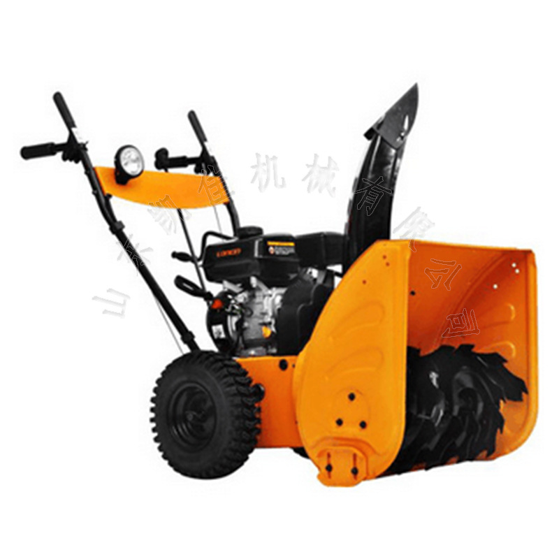物业手扶扫雪机 电启多用途汽油6.5马力抛雪机 13马力路面扫雪机