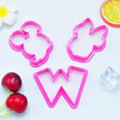 Mickey Mouse Series Cartoon Cookie Mold Baking Tool Set Eco-Friendly Plastic Suitable for Baking Beginners