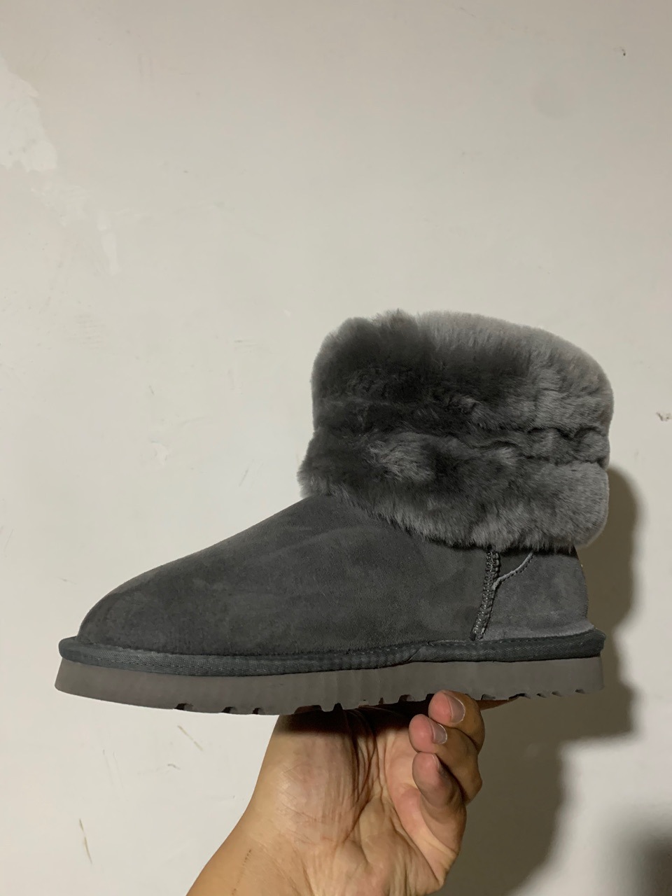 2020羊皮毛一体雪地靴女真皮短筒雪地靴跨境亚马逊速卖通雪地鞋