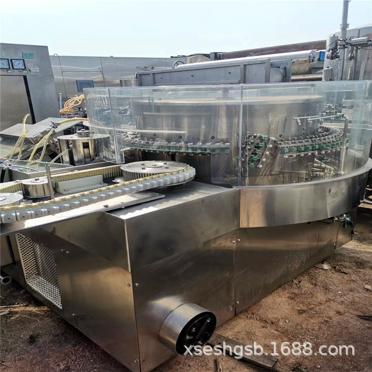 二手口服液灌装机 洗瓶机 烘干机 灌装机 轧盖机二手西林瓶灌装机