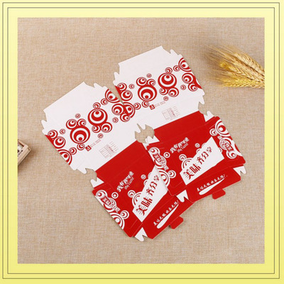 Wings Box Chicken rice FlowerBox Burger Box disposable Paper quality food Jack Lunch box Fried chicken baking Carton