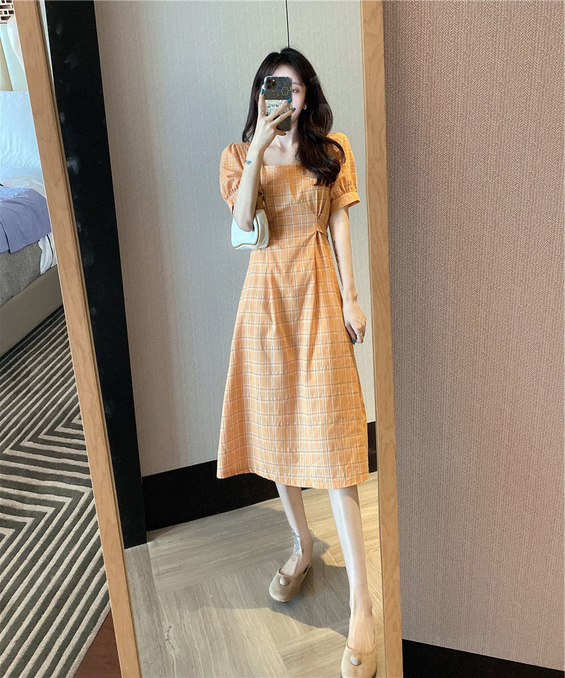 C5496 1040K VÁY ĐẦM LIỀN THÂN DÁNG DÀI NỮ DONTDC TAY PHỒNG MÙA HÈ THỜI TRANG NỮ G03 SẢN PHẨM MỚI