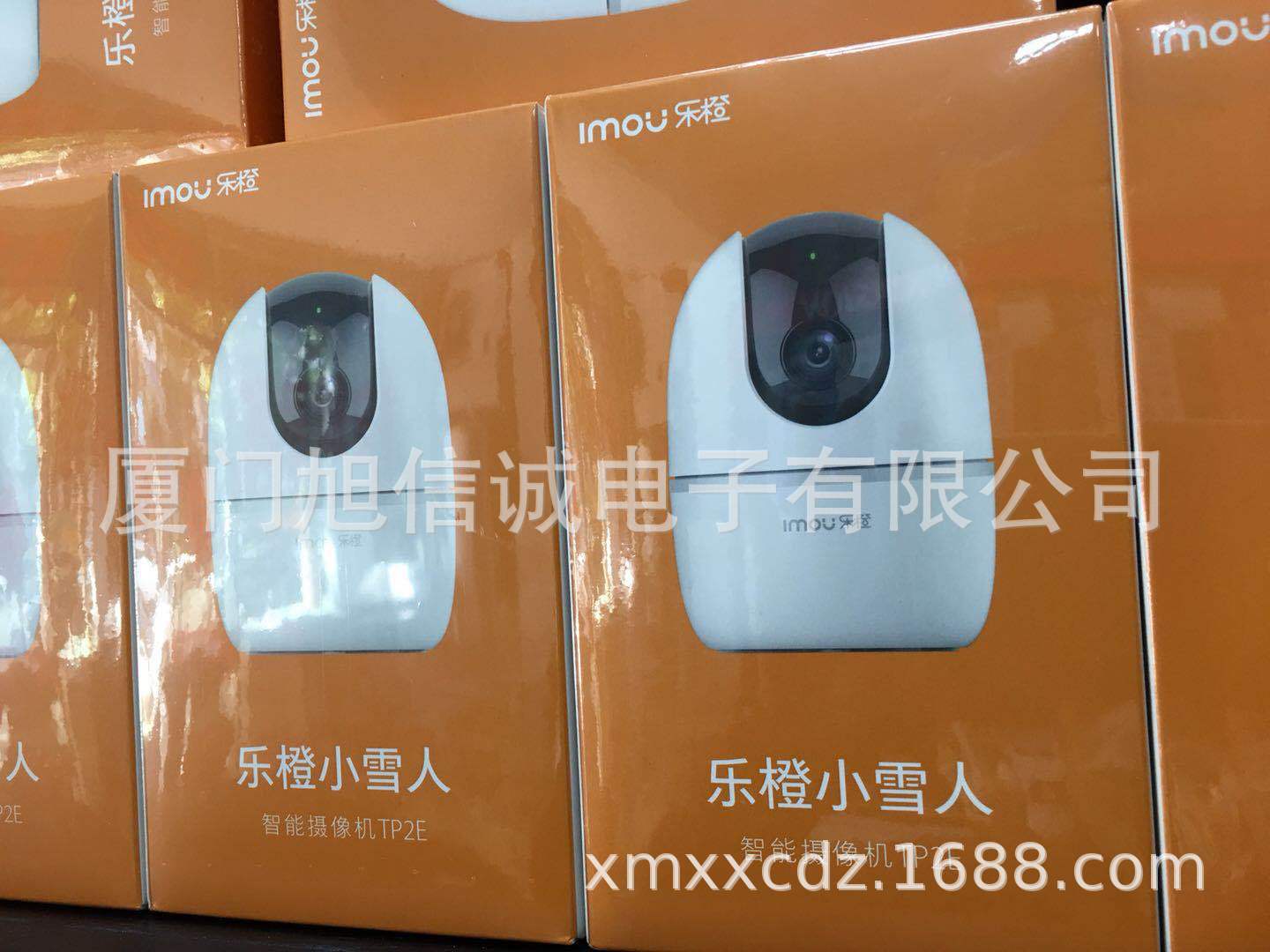 乐橙TP2E小雪人无线家用监控器360度旋转全景报警语音对讲云存储