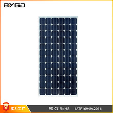 工厂批发10W-300瓦单晶硅太阳能电池板18V瓦家用发电系统电池片