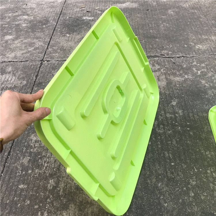 湛江塑料收纳箱透明玩具收纳盒车载储物箱489*346*282衣物整理箱