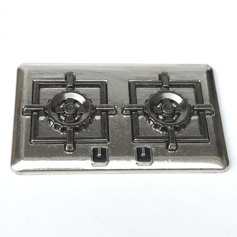 1:12 Dollhouse GSC mini escena de la cocina 12 Puntos 8 puntos accesorios OB11 plata estufa de gas de metal doble estufa