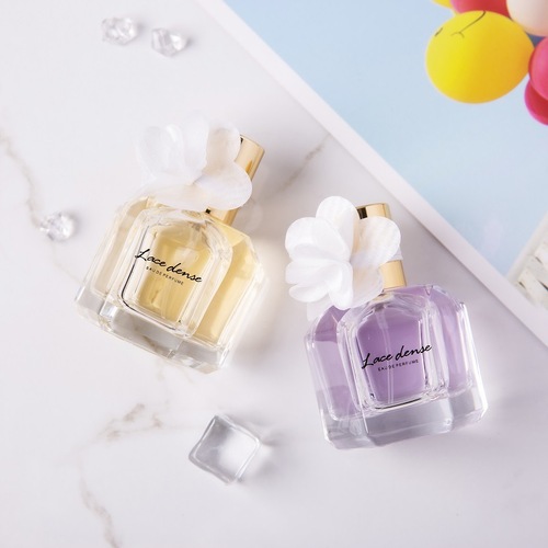 Audis Lace Flower Density Perfume for Women 50ml Elegant and Sexy Floral and Fruity Light Fragrance Long-lasting Fragrance Perfume