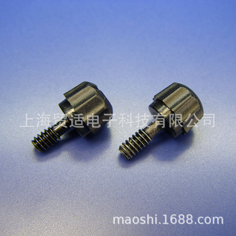 上海贸适供应手转手拧螺栓螺丝 塑料梅花螺丝6-32 MK-0022