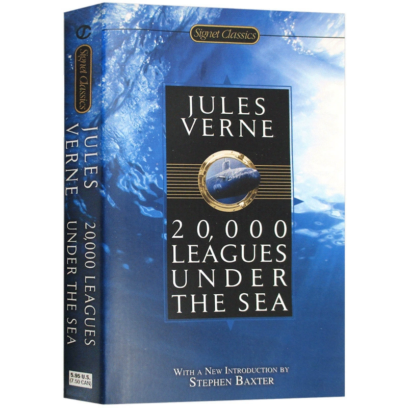 20,000 miles under the sea in English imported sci -fi novels 20000 Leagues Under The Sea — 20 000 лье под водой, импортный научно‑фантастический роман, оригинал на английском