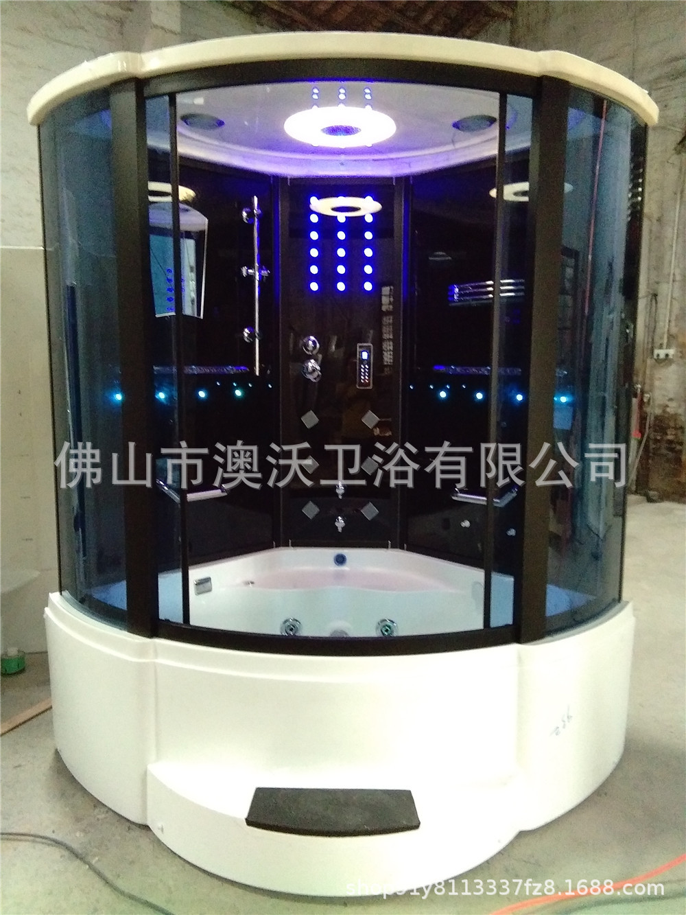 1,5 m masaje surf vapor húmedo de doble uso baño completo sala de vapor cuarto de ducha baño de vidrio sala de sauna