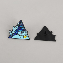 Abstract exaggerated Aladdin magic lamp brooch Egyptian pyramid alloy badge clothing bags foreign trade accessories wholesale