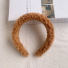 Plush cute headband, universal hair accessory, Korean style, new collection, internet celebrity