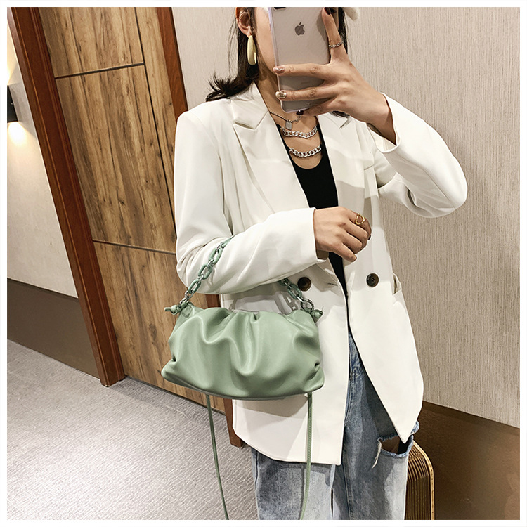 Cloud Fashion Casual Messenger Simple Diagonal Shoulder Bag display picture 18