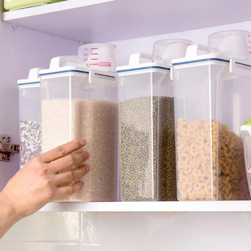 Japanese rice bucket kitchen dry food storage storage tank household moisture-proof and moth-proof grain storage sealed box