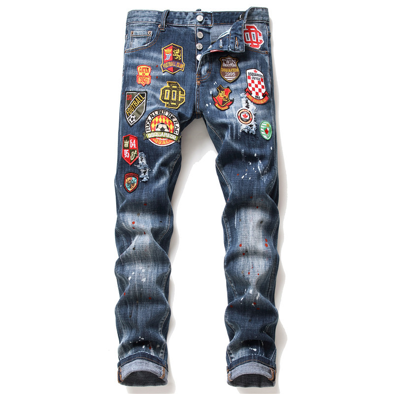 Cross-border big-name DSQ jeans foreign...