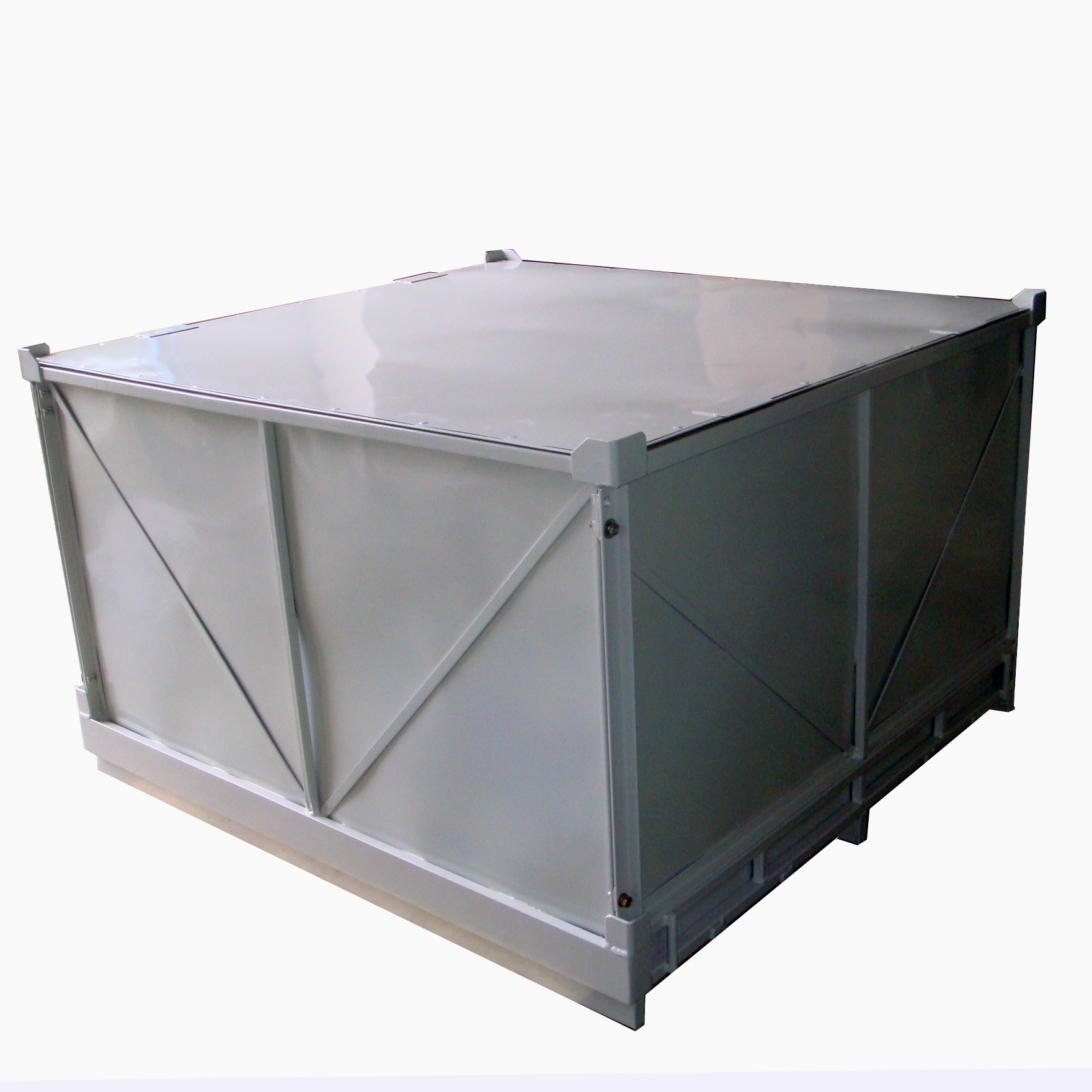 宁波厂家供应铁箱，金属周转箱，有盖铁箱，铁托盘PALLET CL-98