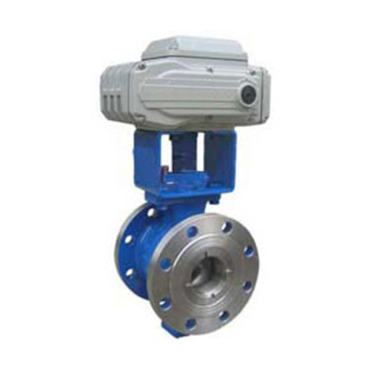 福厦美科阀门电动V型调节球阀VQ947F-16C/P VQ947F-25C/P