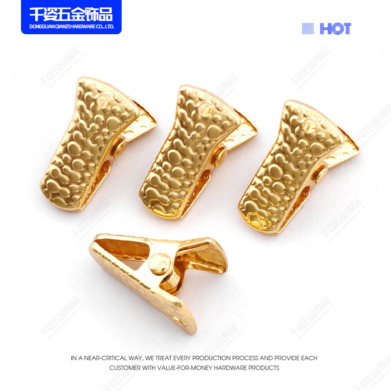 仿金花纹扁嘴夹001