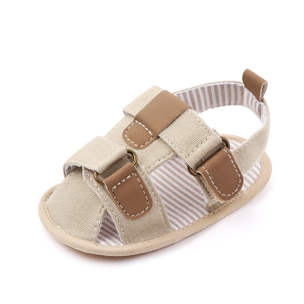 New baby sandals, Velcro baby shoes, soft-soled anti-slip walking shoes, sandals 2439 pic 6