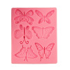 Fondant with butterfly, acrylic silicone mold