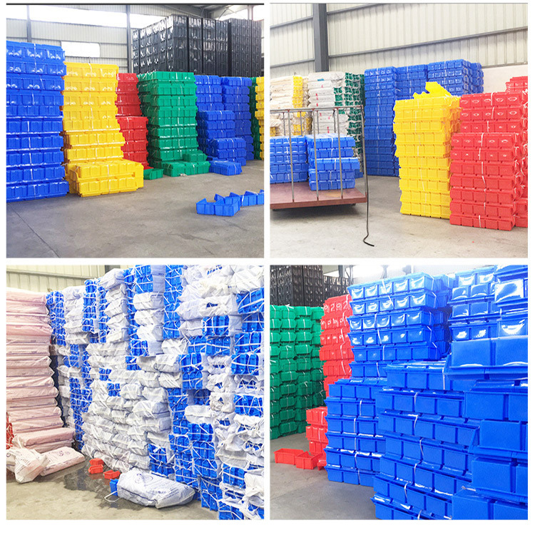 多色斜口箱 零件盒250*150*120 280*190*95 280*192*97mm带立柱