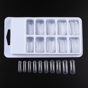 Nail phototherapy extension nail piece 100 PCs boxed nail Crystal nail mold
