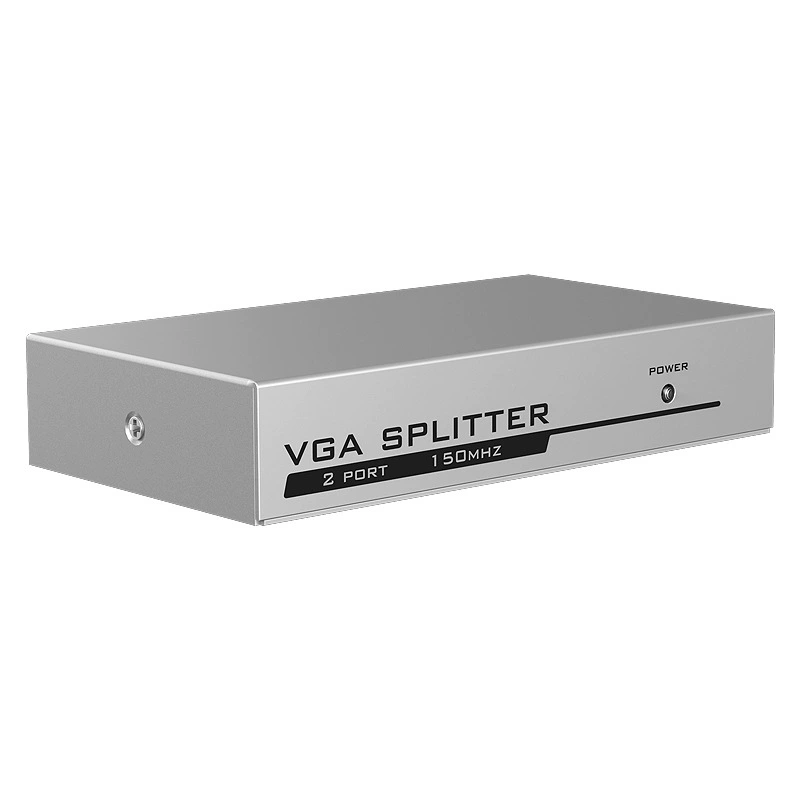 Двухпортовый VGA-сплиттер MT-1502K Two-Port VGA Splitter 1 Input 2 Out HD Video Distributor One Input 2 Out
