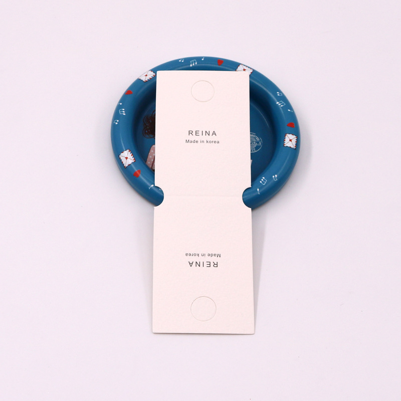 头绳卡纸项链卡片对折卡首饰包装卡饰品包装卡饰品卡纸可定logo