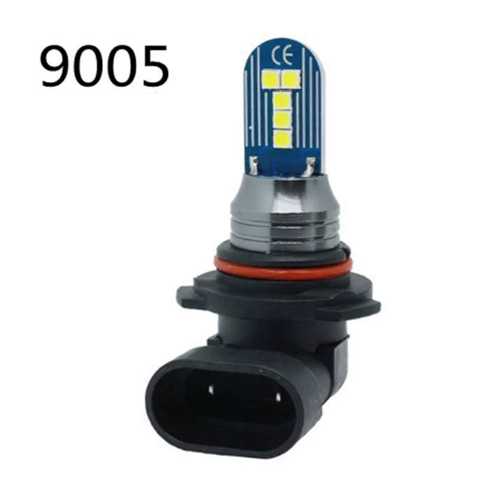 Новая автомобильная светодиодная противотуманная фара LED H16 H4 3030 10SMD передние светильники мощная лампа мотоцикла