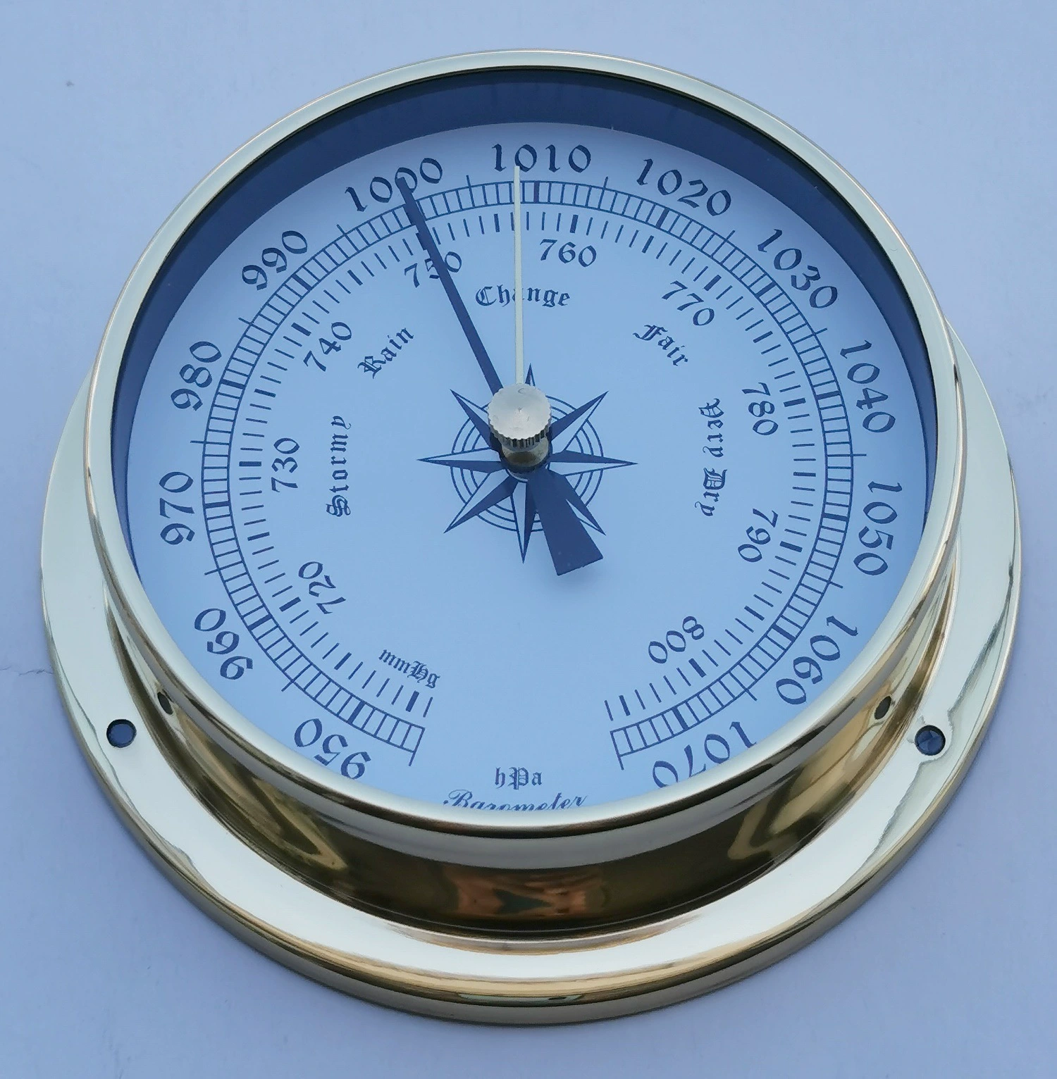 B9115-D115 барометр с медным корпусом, (барометр в пустой коробке, морской барометр)