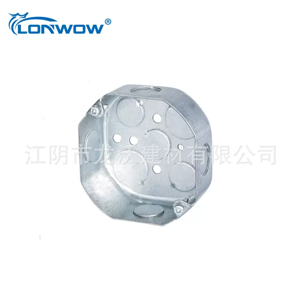 金属接线盒 美标UL预镀锌接线盒 电气导管盒 电线电缆盒