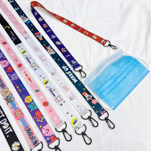 Korea's new lanyard, anti-ear, anti-lost, ins rope chain, children's extension rope, adult