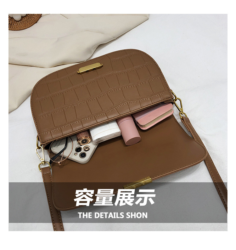 Fashion Messenger Single Schulter Satteltasche display picture 20