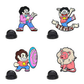 欧美卡通动画片彩色滴油狮子胸章批发 包包鞋子帽子胸针徽章现货