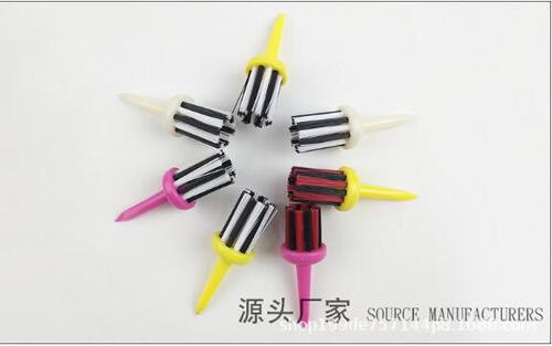 [Dongguan Manufacturer] Double-sided golf club brush, 3-color selection golf nail brush that does not damage the club