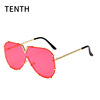 Metal sunglasses suitable for men and women, glasses solar-powered, European style